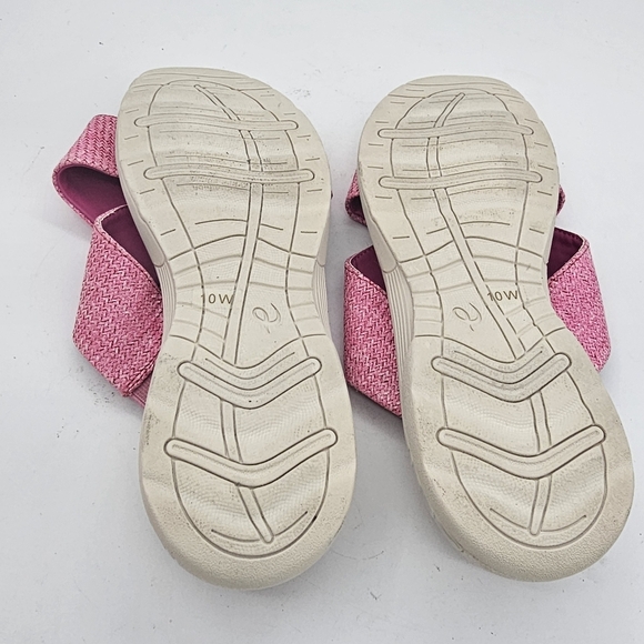 Easy Spirit Taite2 Slide Sandals | Size 10W | Pink Comfort Slip-On - Picture 7 of 8